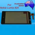 Nokia Lumia 820 touch screen with frame [Black]